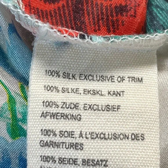 Johnny Was 100% Silk Maxi Dress Womens Size M Fairycore Chic Summer Wedding - Picture 8 of 9